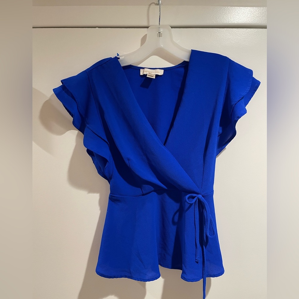 Electric Blue Top